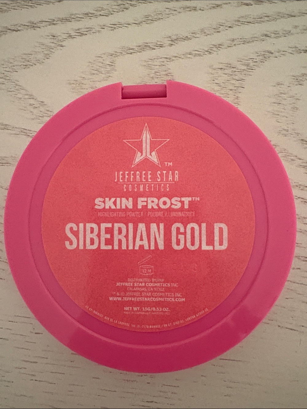 Jeffree Star Skin Frost Highlighter - Siberian Gold